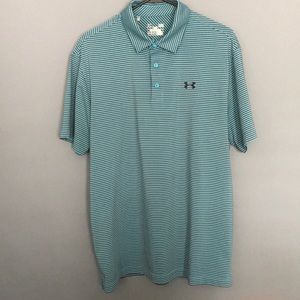 Under Armour Golf Polo Large Heatgear